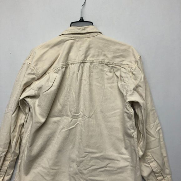 Vintage Gap Men Long Sleeve Cotton Button Snap Shirt Top Size Medium M098 -7 - Picture 9 of 9